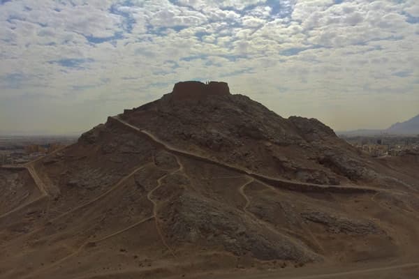 Zoroastrian crypt of Yazd.sepehr seir