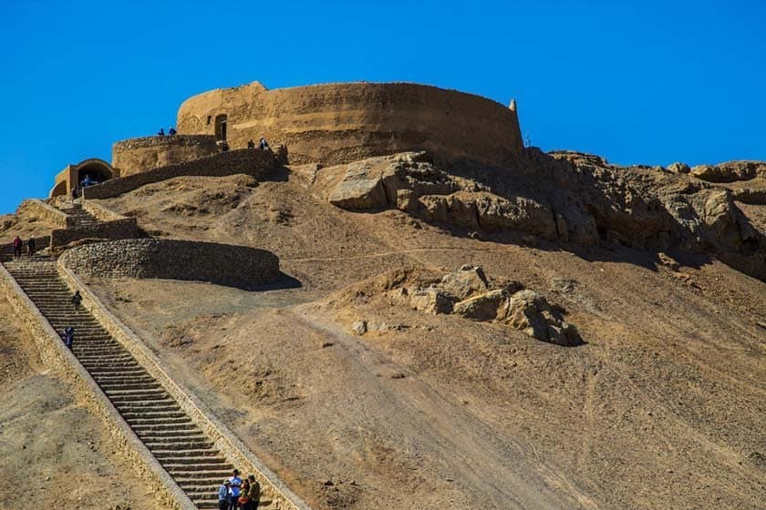 Zoroastrian crypt of Yazd.sepehr seir