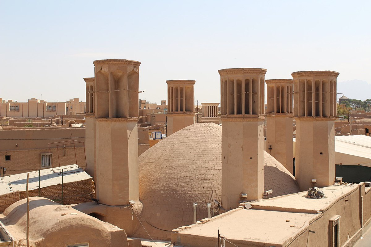 Six windbreaks in Yazd.sepehr seir