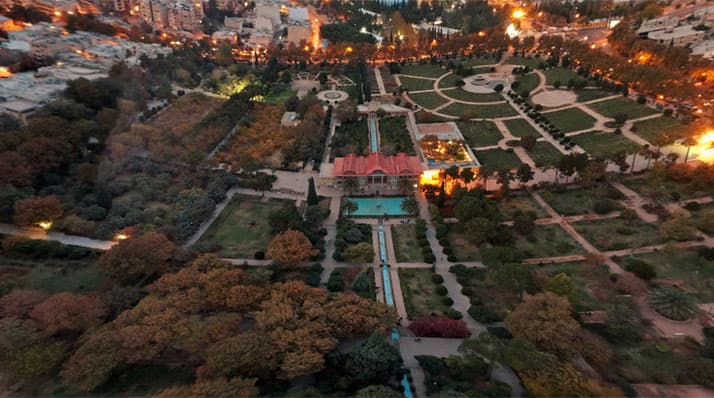 Eram Garden of Shiraz.sepehr seir