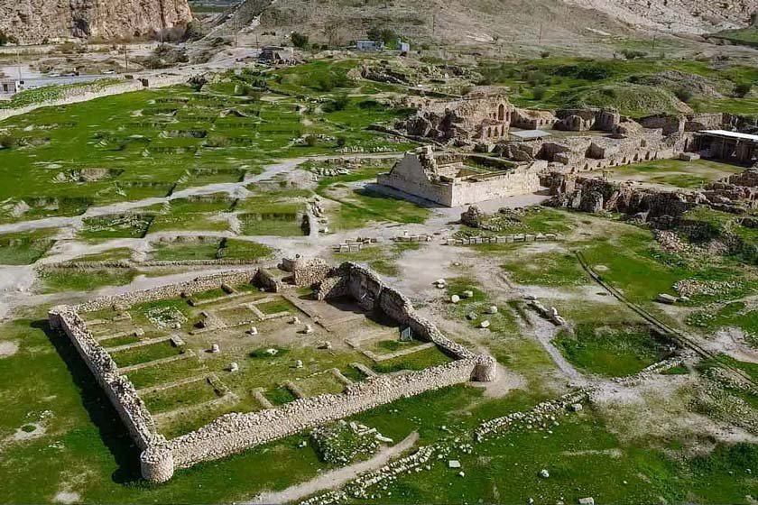 The ancient city of Bishapour.sepehr seir