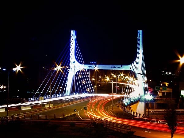 Imam Reza-Cable Bridge