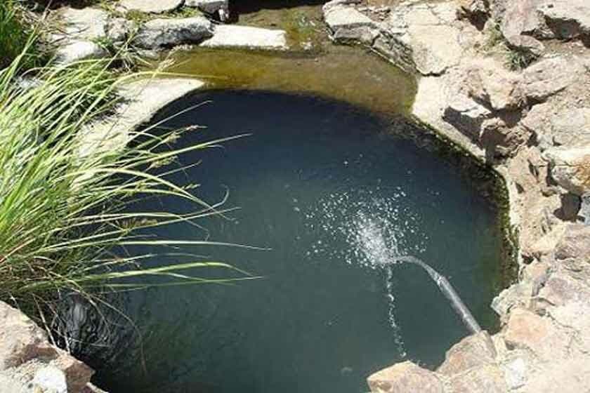 Bazman-hot-spring