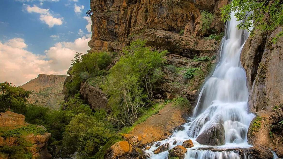 White-Waterfall