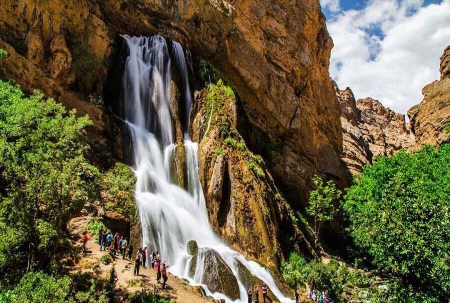 White-Waterfall