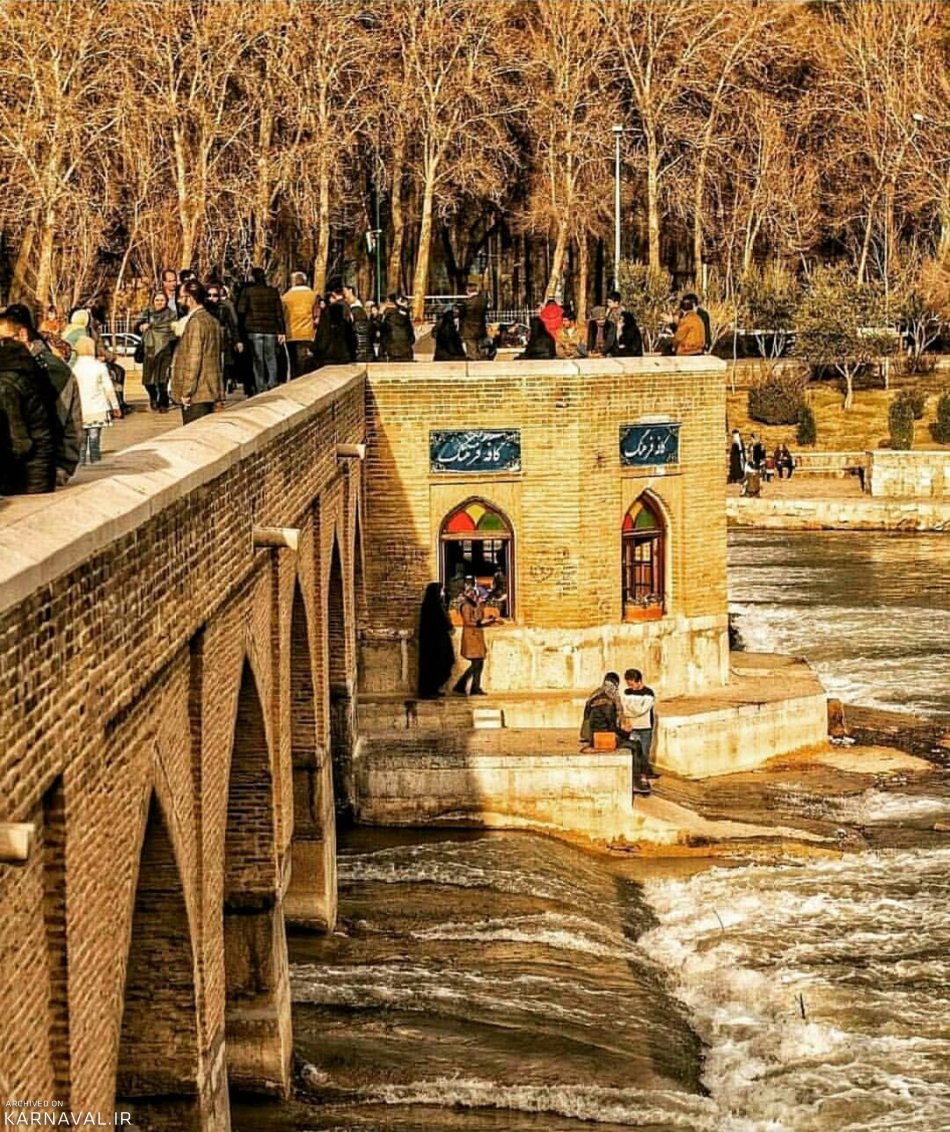 Isfahan wooden bridge
