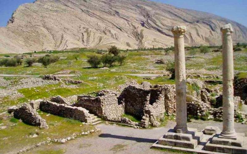 The ancient city of Bishapour.sepehr seir
