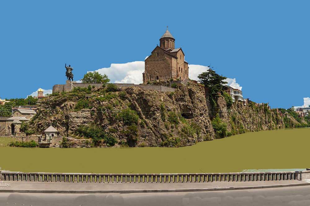 Monument-to-King-Vakhtang-Gargasali